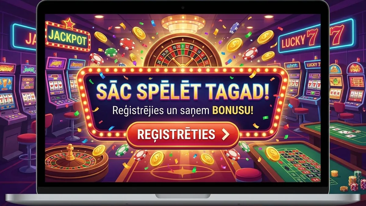 Reģistrācija ar bonusu